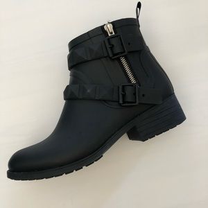 Rebecca Minkoff “Quincy” Waterproof Rain Booties